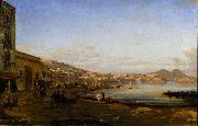 Giacinto Gigante Marina di Posillipo oil painting